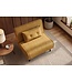 Invicta Interior Slaapstoel SMART MULTIFUNCTION 100cm fluweel mosterdgeel - 48804