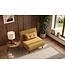 Invicta Interior Slaapstoel SMART MULTIFUNCTION 100cm fluweel mosterdgeel - 48804