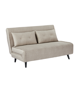 Invicta Interior Slaapstoel SMART MULTIFUNCTION 140cm fluweel champagne - 48807