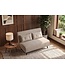 Invicta Interior Slaapstoel SMART MULTIFUNCTION 140cm fluweel champagne - 48807