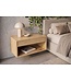 Invicta Interior Nachtkastje PURE 50cm hangend mangohout naturel crèmekleur - 48850
