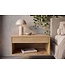 Invicta Interior Nachtkastje PURE 50cm hangend mangohout naturel crèmekleur - 48850