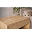 Invicta Interior Nachtkastje PURE 50cm hangend mangohout naturel crèmekleur - 48850