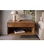 Invicta Interior Nachtkastje PURE 50cm hangend mango hout bruin honing afwerking - 48851