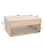 Invicta Interior Nachtkastje PURE 50cm hangend mango hout bruin honing afwerking - 48851