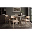 Invicta Interior Stoel KENNEDY met rieten zitting en armleuningen gerecycled pijnboomhout naturel - 48895