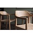 Invicta Interior Stoel KENNEDY met rieten zitting en armleuningen gerecycled pijnboomhout naturel - 48895
