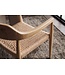 Invicta Interior Stoel KENNEDY met rieten zitting en armleuningen gerecycled pijnboomhout naturel - 48895