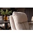 Invicta Interior Draaibare fauteuil BIG GEORGE 360° roteerbaar berkenhout frame met armleuningen veerkern koord beige - 48901