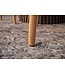 Invicta Interior Stoel VALHALLA WOOD textured fabric creamy en eikenhout naturel - 48920
