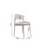 Invicta Interior Stoel VALHALLA WOOD gestructureerde stof beige en eiken hout bruin - 48921