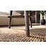 Invicta Interior Salontafel ORGANIC LIVING 55cm met opbergvak sheesham hout grijs smoke afwerking - 48938