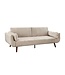 Invicta Interior Slaapbank DIVANI 220cm 3-zits fluweel champagne beige - 48983