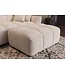 Invicta Interior Kruk CLOUD 100cm bouclé tweed beige - 49013