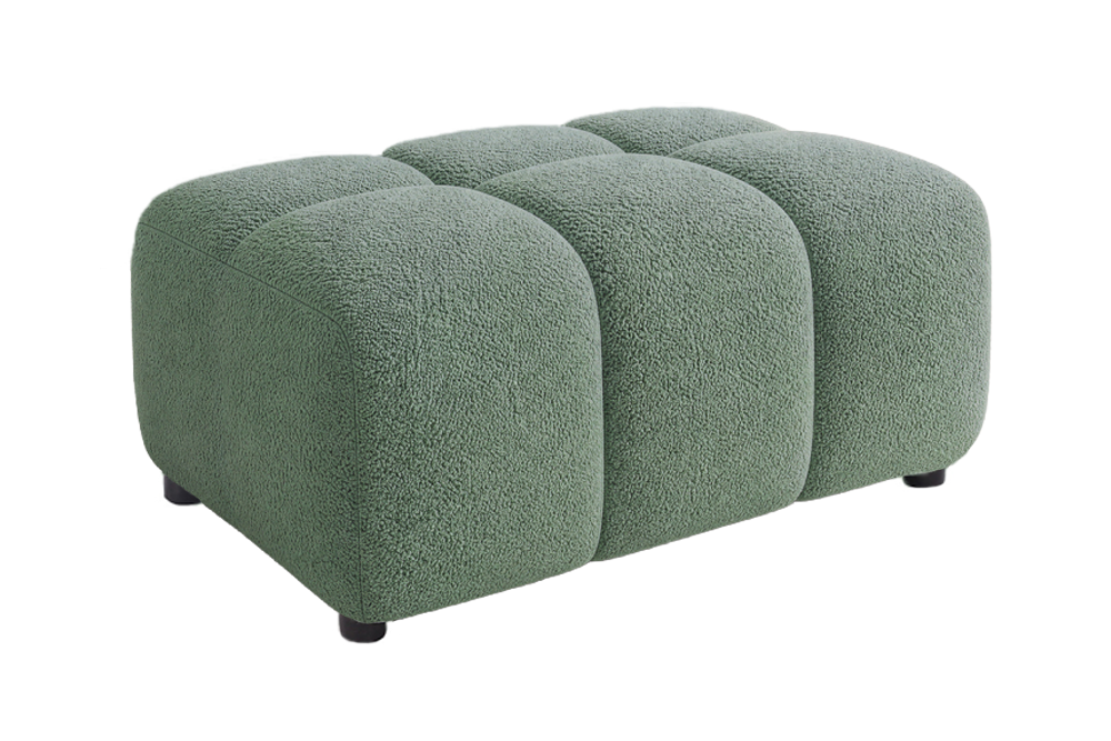 Kruk CLOUD 100cm bouclé sage - 49021