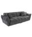 Invicta Interior Loungebank CLOUD 260cm 3-zits XXL vogue velvet grey - 49022