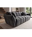 Invicta Interior Loungebank CLOUD 260cm 3-zits XXL vogue velvet grey - 49022