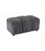 Invicta Interior Kruk CLOUD 100cm vogue velvet grijs - 49023