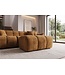 Invicta Interior Kruk CLOUD 100cm vogue velvet mosterdgeel - 49025