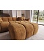 Invicta Interior Kruk CLOUD 100cm vogue velvet mosterdgeel - 49025