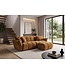 Invicta Interior Kruk CLOUD 100cm vogue velvet mosterdgeel - 49025