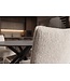 Invicta Interior Draaistoel LUGANO 360° met auto-return 150 kg laadvermogen veercore chenille tweed beige - 49065