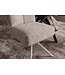 Invicta Interior Draaibare stoel LUGANO 360° auto-return 150 kg draagvermogen veercore chenille tweed taupe beige - 49066