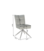Invicta Interior Draaibare stoel LUGANO 360° auto-return 150 kg laadvermogen veerkern velours fluweel mosgroen zwart - 49070