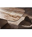 Invicta Interior Eettafel INFINITY 180-220-260cm bootvormig uitschuifbaar Spaans onyx keramiek roestbruin - 49073