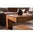 Invicta Interior Salontafel GIANT 45cm met opbergruimte mangohout bruin honeyfinish - 49085