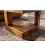 Invicta Interior Salontafel GIANT 45cm met opbergruimte mangohout bruin honeyfinish - 49085