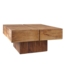 Invicta Interior Salontafel BOLT 70cm mangohout bruin honingafwerking - 49086