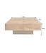 Invicta Interior Salontafel BOLT 70cm mangohout bruin honingafwerking - 49086
