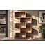 Invicta Interior Wandplank MAKASSAR XL 150cm mangohout bruin honey finish - 49088