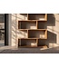 Invicta Interior Wandplank MAKASSAR XL 150cm mangohout bruin honey finish - 49088