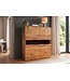 Invicta Interior Highboard GRAND MANGO 120cm mangohout bruin met afstandsbediening LED-verlichting - 49213
