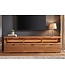Invicta Interior TV-meubel GRAND MANGO 180cm mangohout bruin met afstandsbediening LED-verlichting - 49214