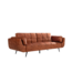Invicta Interior Slaapbank BOUTIQUE 215cm 3-zits fluweel roestbruin - 49248