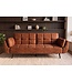 Invicta Interior Slaapbank BOUTIQUE 215cm 3-zits fluweel roestbruin - 49248