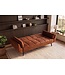 Invicta Interior Slaapbank BOUTIQUE 215cm 3-zits fluweel roestbruin - 49248