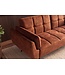 Invicta Interior Slaapbank BOUTIQUE 215cm 3-zits fluweel roestbruin - 49248
