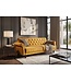 Invicta Interior Slaapbank MAISON BELLE AFFAIRE 220cm fluweel mosterdgeel - 49250