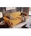 Invicta Interior Slaapbank MAISON BELLE AFFAIRE 220cm fluweel mosterdgeel - 49250