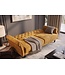 Invicta Interior Slaapbank MAISON BELLE AFFAIRE 220cm fluweel mosterdgeel - 49250