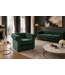 Invicta Interior Fauteuil CHESTERFIELD antieke uitstraling fluweel smaragdgroen - 49285