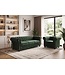 Invicta Interior Fauteuil CHESTERFIELD antieke uitstraling fluweel smaragdgroen - 49285