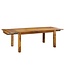 Invicta Interior Uitschuifbare eettafel MAKASSAR 160-240cm sheesham hout bruin stone finish - 49319
