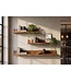 Invicta Interior Wandplank MAKASSAR 80cm mangohout bruin honing afwerking - 49348