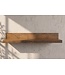 Invicta Interior Wandplank MAKASSAR 80cm mangohout bruin honing afwerking - 49348