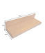 Invicta Interior Wandplank MAKASSAR 80cm mangohout bruin honing afwerking - 49348